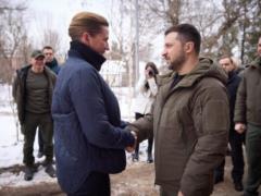 Zelensky visited Mykolaiv with the Prime Minister of Denmark