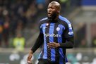 Lukaku play the first half of the Italian Cup match against Atalanti