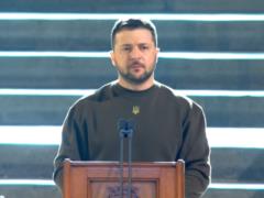 Zelensky visits London and echoes Churchill s words - Bloomberg