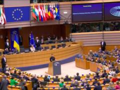 Зеленский в Европарламенте: Украина, которая побеждает, будет членом ЕС, который побеждает