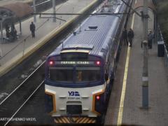 About ten passenger trains are delayed in Ukraine