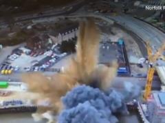 Бомба весом 250 кг времен Второй мировой сдетонировала в британском Грейт-Ярмуте
