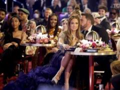 Jennifer Lopez made fun of husband Ben Affleck s funny face at the Grammys
