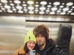 The squad of Sergiy Babkin was gracious with shots of a man at the elevator