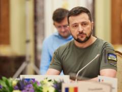 At the Super Bowl 2023, Zelensky made a speech calling for support for Ukraine