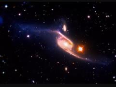 NASA показало фото самой большой спиральной галактики