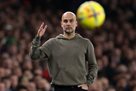 Manchester City in the match against Arsenal having fixed the lowest score of the ball for Guardioli s career