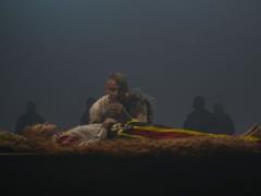 Kolya Serga with a mustache and a sedentary appeared in a new fantasy video filmed in the Kyiv region