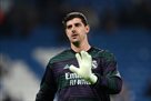 Courtois rejoicing before the thunder against Osasuni