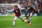 Zinchenko having taken off the average score for the match against Aston Villa