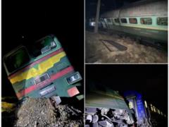 Kyiv-Warsaw train crashed in Volyn