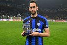 Calhanoglu was named the best player for the match Inter - Porto