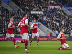 Zinchenko with the captain s armband helped Arsenal defeat Leicester, the defeat of Everton Mikolenko