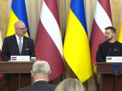 Zelensky and the President of Latvia signed a declaration on support for Ukraine s accession to the EU