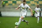 Dovbik turning back to the starting point of Dnipro-1 for the match against Oleksandriya