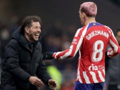 Atletico met from Sevilla, having scored six goals