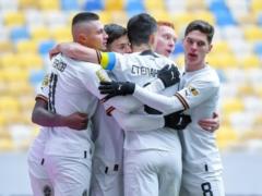 Shakhtar scored seven goals against Metalist 1925 and equaled Dnipro-1 in points in the UPL