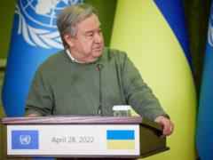 UN Secretary General Guterres arrives in Kyiv - media