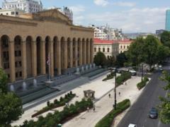 Plenary sessions canceled due to damage to Georgian parliament building