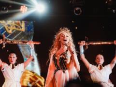 Olya Polyakova gave a concert near Kiev