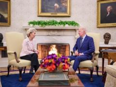 Biden and the head of the European Commission discussed further support for Ukraine