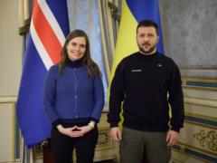 Зеленский подписал совместную декларацию с премьер-министром Исландии