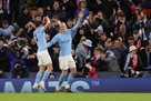 Goland s penta-trick helped Manchester City defeat RB Leipzig on the way to the quarterfinal of the Champions League