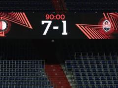 Feyonord — Shakhtar 7:1