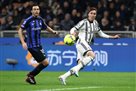 К єза having suffered a serious injury in the match against Inter