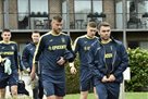The national team of Ukraine held the first training near London