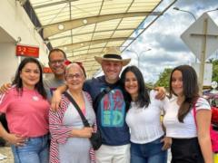 Hector Jimenez-Bravo met his family in Colombia for the first time in a long time:  