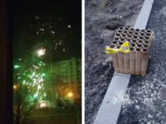 In Kyiv, a man launched fireworks during an air raid alert, now he faces a prison
