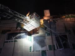 Night shelling of Kyiv: A 200-square-meter structure collapsed in a damaged building