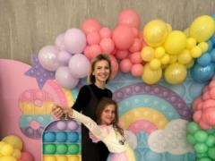 Elizaveta Yurusheva showed how she celebrated her daughter s 8th birthday in Milan:  