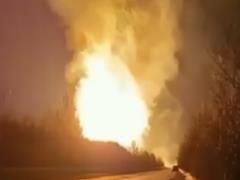 В России снова масштабный пожар – взорвался газопровод