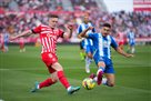 Tsigankov taking off the average score for the match against Espanyol