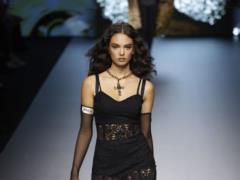 The 18-year-old daughter of Bellucci and Kassel in lace underwear starred in a daring photoset