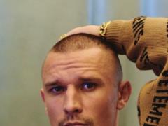 Nevpіznaniy Taras Tsymbalyuk showing how he looked before popularity:  