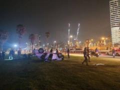 В Тель-Авиве автомобиль протаранил толпу людей