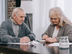 Pensions are being digitalized. But pensioners are still required to present papers and write applications by hand