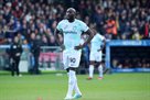 Lukaku out of the bench in the match against Benfica