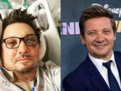 Звезда  Мстителей  Реннер с дочерью впервые после жуткой аварии прошелся красной дорожкой