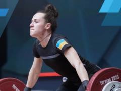 Ukrainian weightlifter Lomachinskaya won two medals at the European Championship