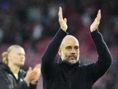 Manchester City coach Guardiola sets unique Champions League record