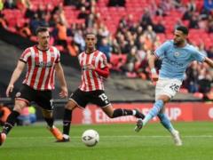 Manchester City — Sheffield United 3:0 Video of a goal and an overview of the match of the English Cup