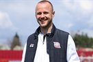 Khomchenovsky turning to the starting line for Kryvbas for the match against Chornomorts