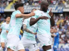 Double and assist by Lukaku brought victory to Inter over Empoli