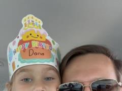 Stupka showed how with his ex-wife Logunova and her fiance he celebrated his daughter s 6th birthday in the USA
