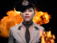 Madonna released a provocative video about the war, banned for 20 years