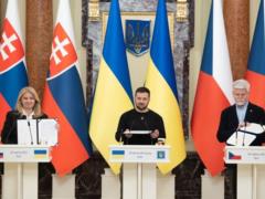 Президенты Чехии и Словакии официально подтвердили поддержку Украины на пути к ЕС и НАТО